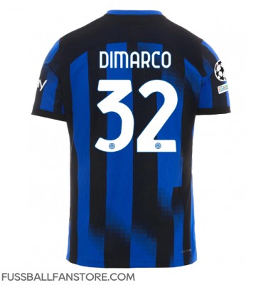 Inter Milan Federico Dimarco #32 Replik Heimtrikot 2023-24 Kurzarm
